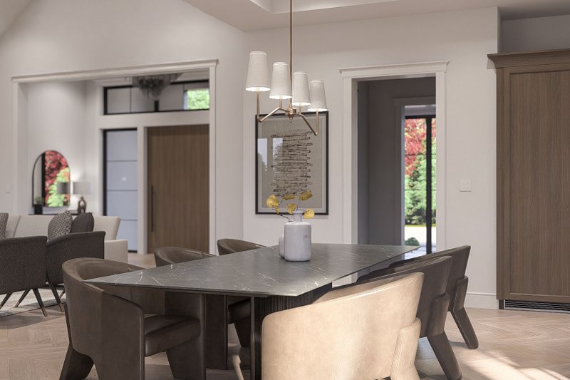 Home Plan - Interior - Dining Room for Beach House Plan #455-820 - 2 bed, 2.5 bath