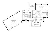 Country Style House Plan - 1 Beds 1 Baths 1738 Sq/Ft Plan #1064-357 