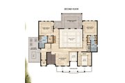 Modern Style House Plan - 4 Beds 4.5 Baths 4940 Sq/Ft Plan #548-47 