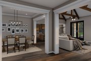 European Style House Plan - 4 Beds 4 Baths 2849 Sq/Ft Plan #923-16 Interior 