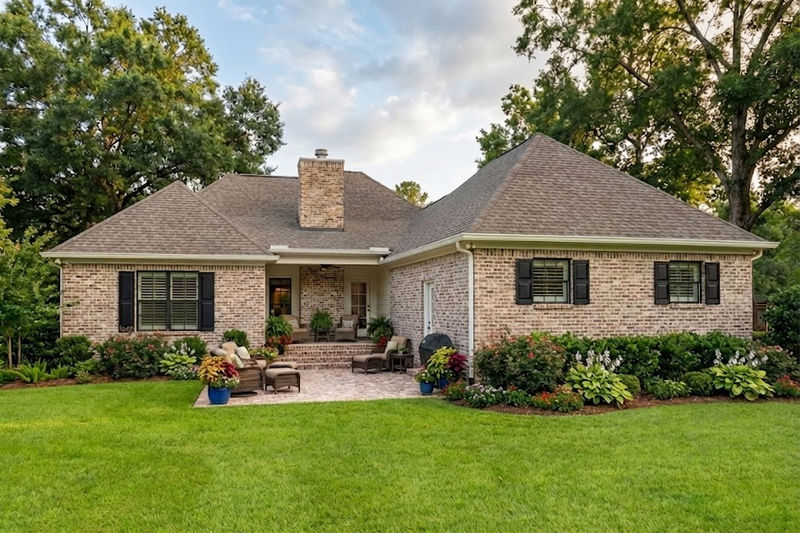 House Plan Design - Exterior - Rear Elevation for Traditional House Plan #406-142 - 3 bed, 2 bath