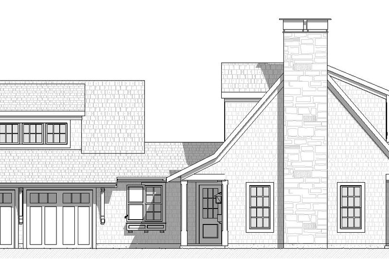 Dream House Plan - Exterior - Other Elevation 1 for Farmhouse House Plan #901-158 - 3 bed, 2.5 bath