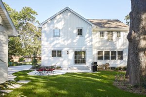 Exterior - Rear Elevation for Traditional House Plan #928-349 - 5 bed, 3.5 bath