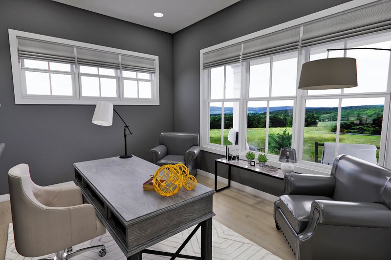 House Blueprint - Interior - Other for Farmhouse House Plan #51-1274 - 4 bed, 3.5 bath