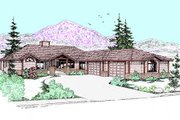 Ranch Style House Plan - 3 Beds 2 Baths 1996 Sq/Ft Plan #60-259 