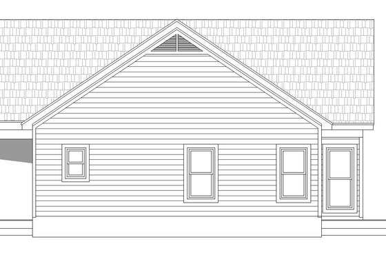 Exterior - Other Elevation 1 for Country House Plan #932-35 - 2 bed, 2 bath