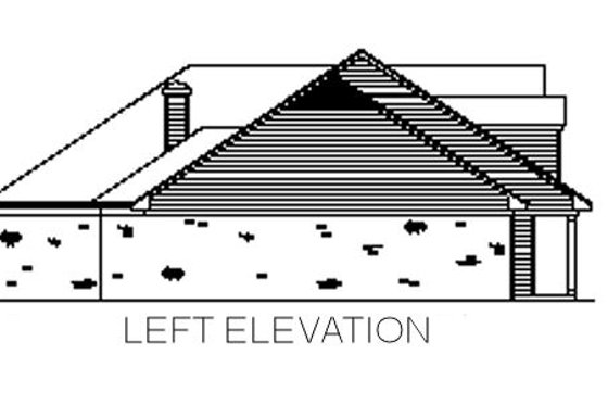 Exterior - Other Elevation for Farmhouse House Plan #16-165 - 3 bed, 2 bath