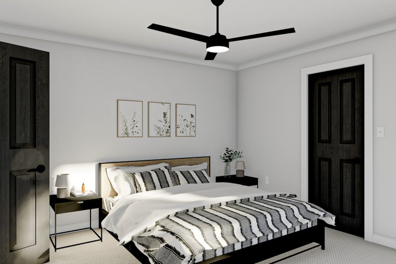 Architectural House Design - Interior - Bedroom for Modern House Plan #455-284 - 4 bed, 3.5 bath