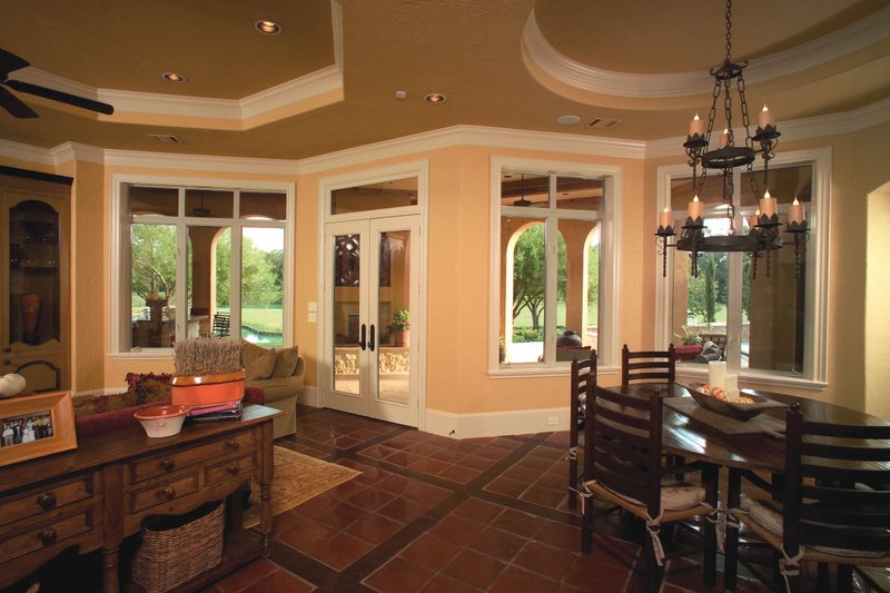 Architectural House Design - Interior - Other 2 for Mediterranean House Plan #20-2166 - 5 bed, 6 bath