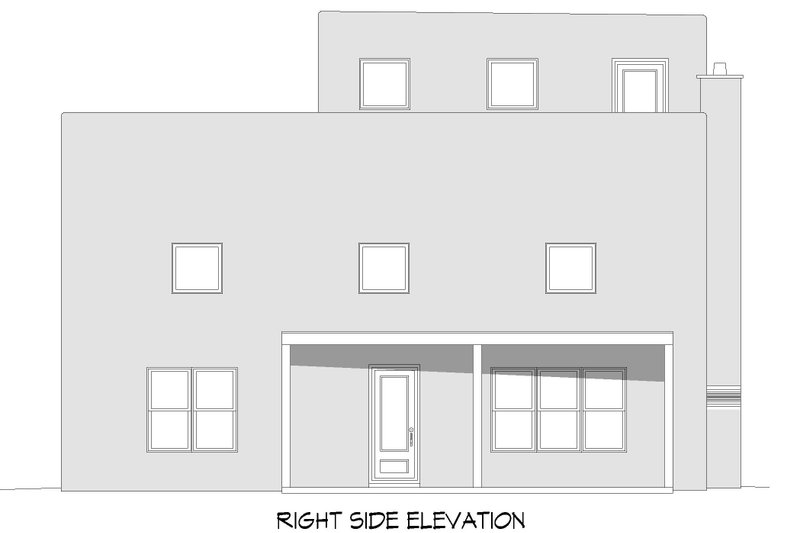 Home Plan - Exterior - Other Elevation 1 for Mediterranean House Plan #932-337 - 1 bed, 1 bath