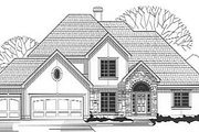 Traditional Style House Plan - 4 Beds 3.5 Baths 3315 Sq/Ft Plan #67-434 