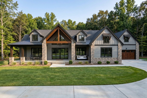 Architectural House Design - Exterior - Front Elevation for Craftsman House Plan #1089-68 - 3 bed, 4.5 bath