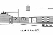 Traditional Style House Plan - 3 Beds 2 Baths 1682 Sq/Ft Plan #22-109 