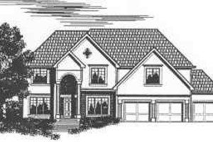 Traditional Exterior - Front Elevation Plan #6-124