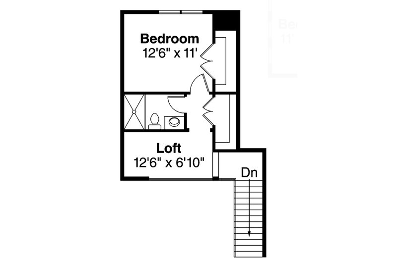 Architectural House Design - Floor Plan - Upper Floor for Farmhouse House Plan #124-901 - 3 bed, 3 bath