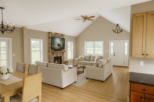 Interior - Family Room for Barndominium House Plan #1115-10 - 3 bed, 2.5 bath