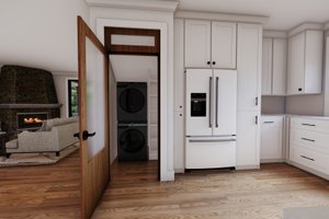 Interior - Laundry for Craftsman House Plan #1094-17 - 3 bed, 2.5 bath