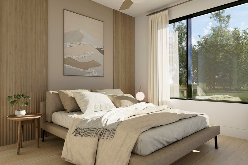 Dream House Plan - Interior - Master Bedroom for Farmhouse House Plan #23-2907 - 3 bed, 1 bath