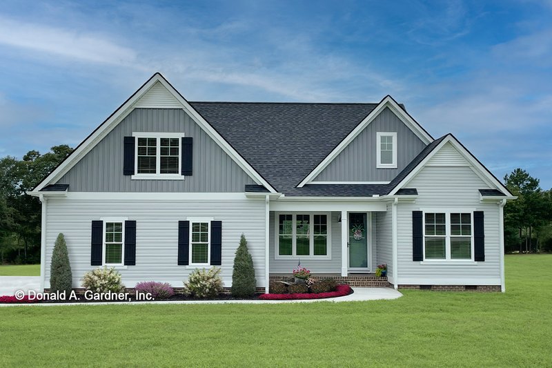 Dream House Plan - Cottage Exterior - Front Elevation Plan #929-1129