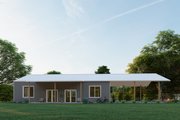 Barndominium Style House Plan - 2 Beds 2 Baths 1725 Sq/Ft Plan #1107-41 