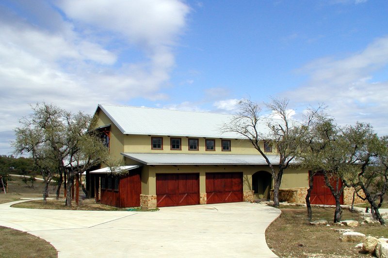 House Design - Exterior - Other Elevation for Barndominium House Plan #935-28 - 1 bed, 2.5 bath