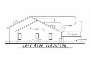 Exterior - Other Elevation for Traditional House Plan #20-2417 - 4 bed, 3.5 bath