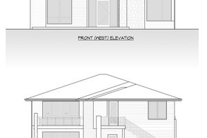 Exterior - Other Elevation 1 for Contemporary House Plan #1066-291 - 7 bed, 6.5 bath