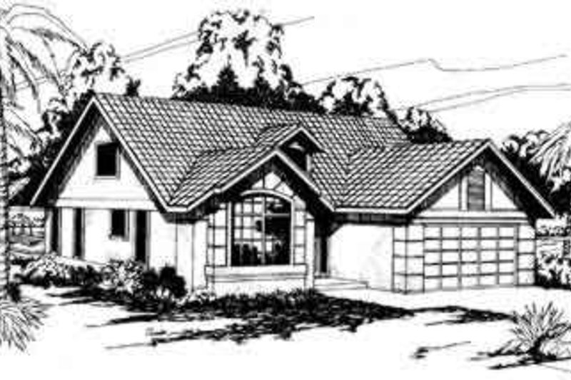 House Plan Design - Traditional Exterior - Front Elevation Plan #124-222
