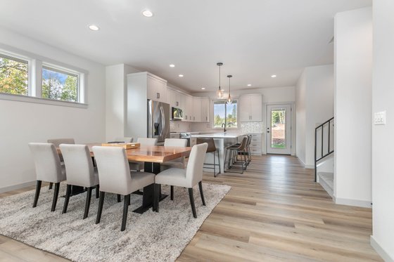 Interior - Dining Room for Contemporary House Plan #1070-273 - 4 bed, 2.5 bath