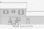 Colonial Style House Plan - 3 Beds 2.5 Baths 1439 Sq/Ft Plan #112-111 