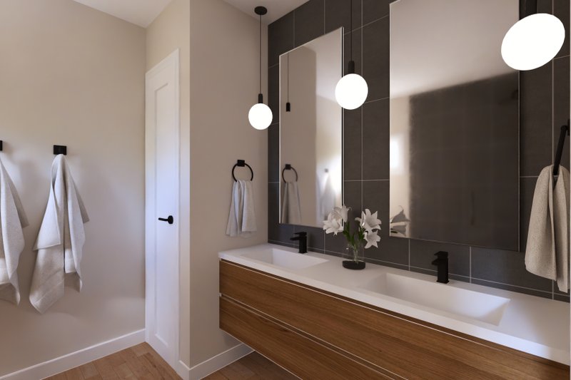Home Plan - Interior - Master Bathroom for Barndominium House Plan #1064-334 - 3 bed, 2 bath