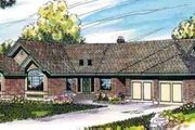 Mediterranean Style House Plan - 3 Beds 2.5 Baths 2630 Sq/Ft Plan #124-401 