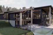 Modern Style House Plan - 1 Beds 1.5 Baths 2214 Sq/Ft Plan #455-292 