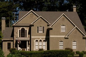 European Exterior - Front Elevation Plan #119-291