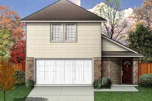 House Blueprint - Traditional Exterior - Front Elevation Plan #84-109
