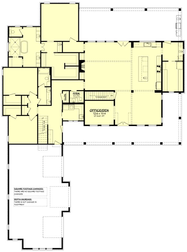 Farmhouse Floor Plan - Other Floor Plan #430-319