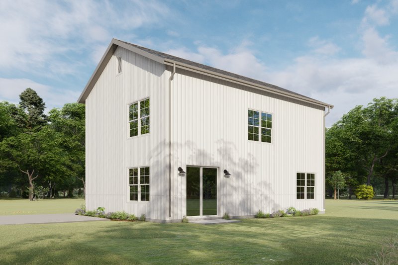 Home Plan - Exterior - Other Elevation 2 for Barndominium House Plan #1092-25 - 3 bed, 2 bath