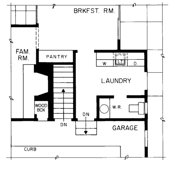 Architectural House Design - Contemporary Floor Plan - Other Floor Plan #72-346