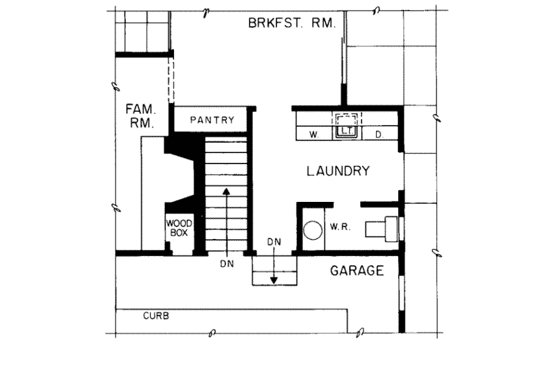 Dream House Plan - Floor Plan - Other Floor for Contemporary House Plan #72-346 - 4 bed, 2.5 bath