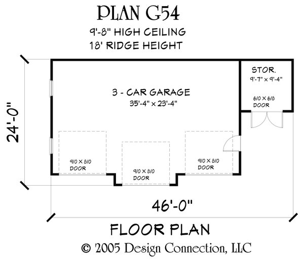 Traditional Floor Plan - Main Floor Plan #75-209