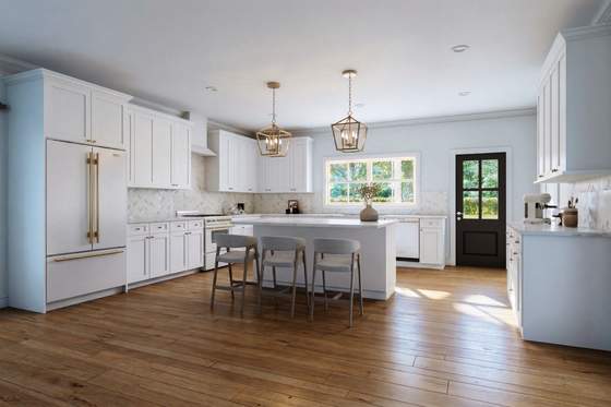 Interior - Kitchen 1 for Barndominium House Plan #1117-46 - 5 bed, 3.5 bath