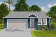 Traditional Style House Plan - 0 Beds 0 Baths 421 Sq/Ft Plan #1060-121 