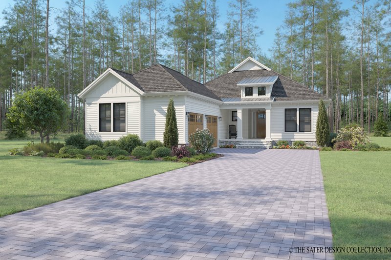 House Plan Design - Exterior - Front Elevation 2 for Farmhouse House Plan #930-554 - 3 bed, 3.5 bath