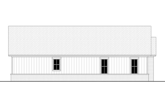 Exterior - Other Elevation for Country House Plan #430-447 - 1 bed, 1 bath