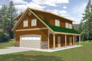 Country Style House Plan - 0 Beds 1 Baths 1080 Sq/Ft Plan #117-479 