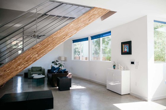 Interior - Family Room for Modern House Plan #450-6 - 3 bed, 2.5 bath